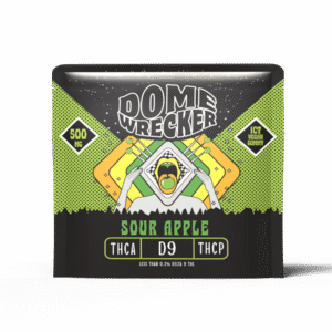 Domewrecker – Sour Apple D9 Gummies (1ct)