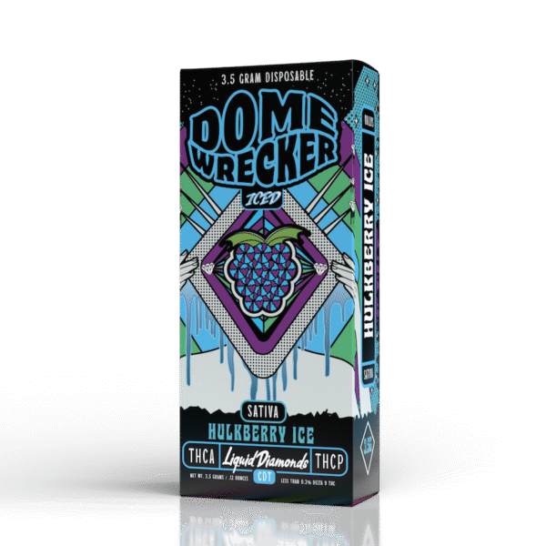 Domewrecker – Hulkberry Ice 3.5G Disposable (Sativa)