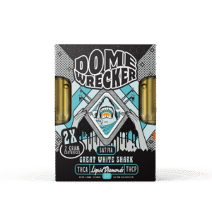 Domewrecker – Great White Shark 2×2 Cartridge (Sativa)