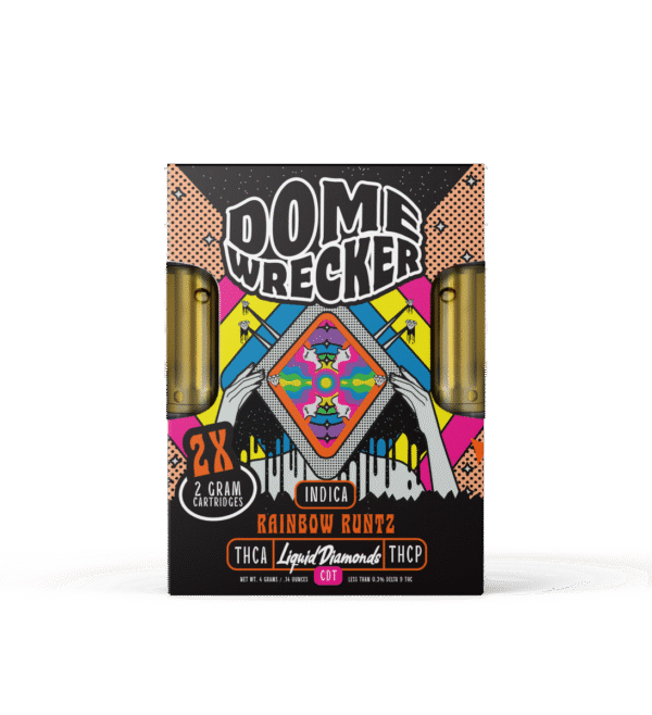 Domewrecker – Rainbow Runtz 2×2 Cartridge (Indica)
