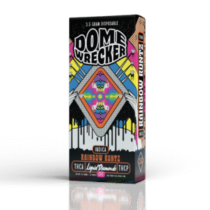 Domewrecker – Rainbow Runtz 3.5G Disposable (Indica)