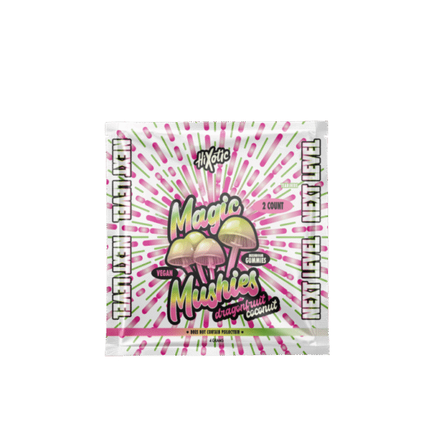 Magic Mushies – Dragonfruit Coconut 2 Count Gummies