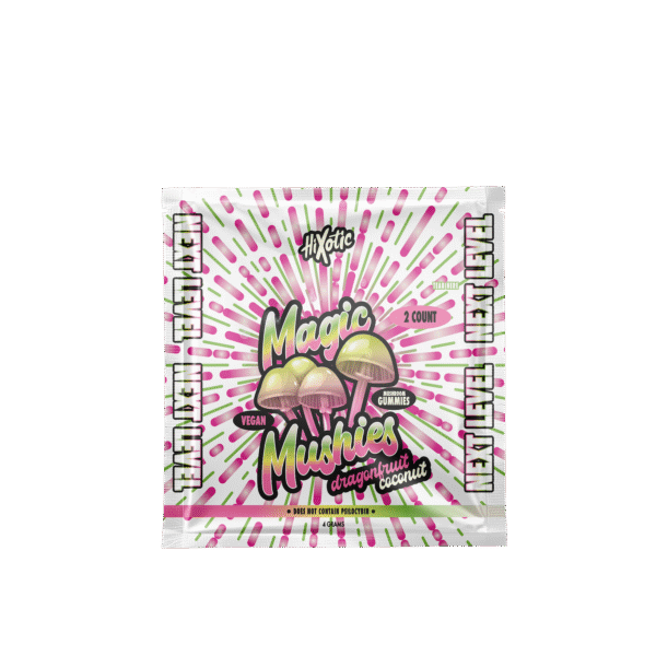 Magic Mushies – Dragonfruit Coconut 2 Count Gummies