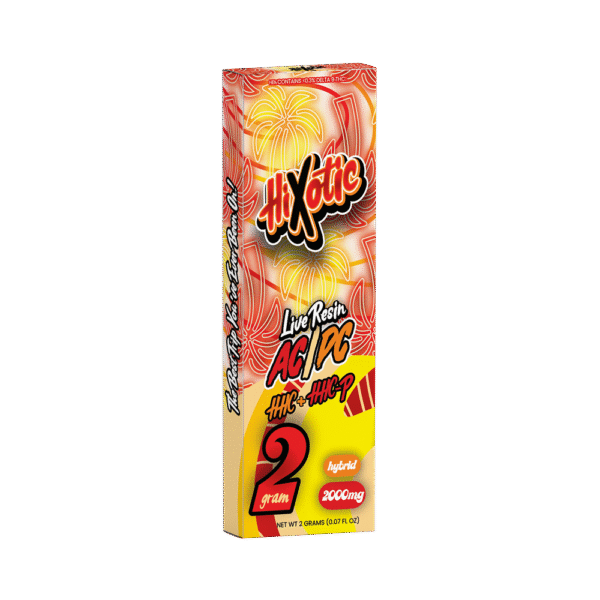 Hixotic – AC/DC 2g Live Resin Disposable (Hybrid)
