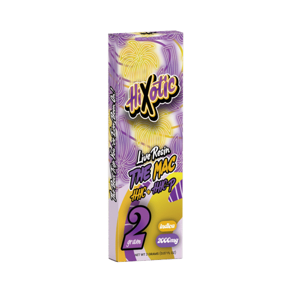 Hixotic – The Mac 2g Live Resin Disposable (Indica)