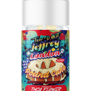 Trap’d Out Jeffrey – London Pound Cake Pre-Rolls (Indica)