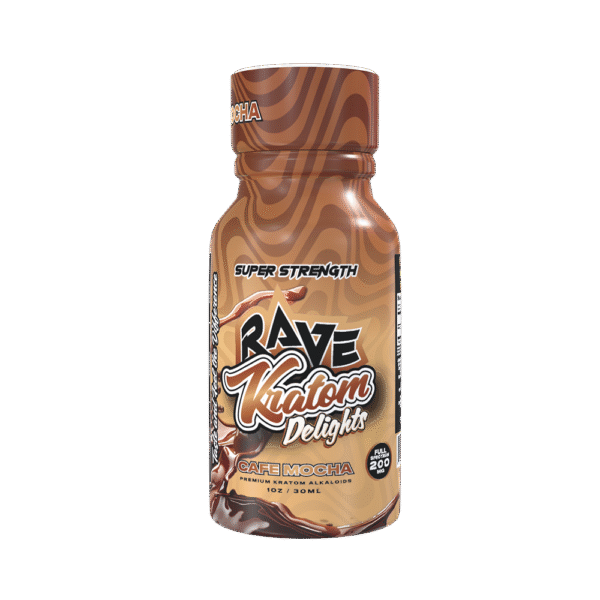 Rave Kratom – Delights Cafe Mocha Shot