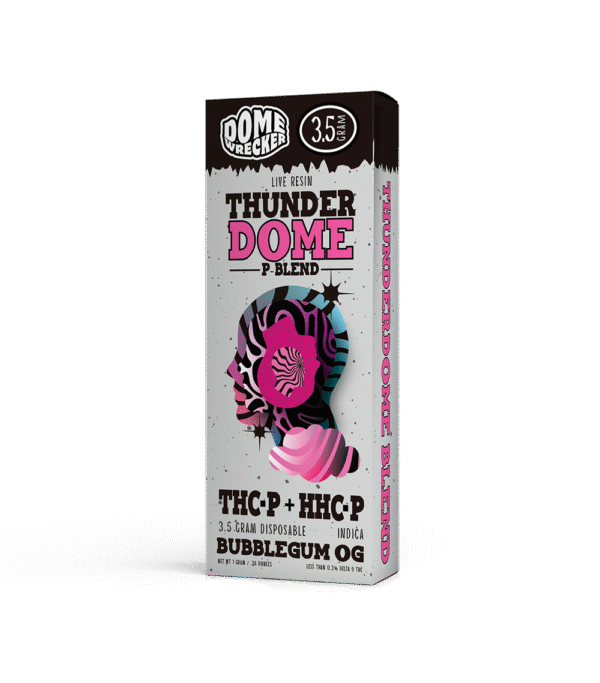 Domewrecker – ThunderDome Bubblegum OG 3.5G Disposable (Indica)