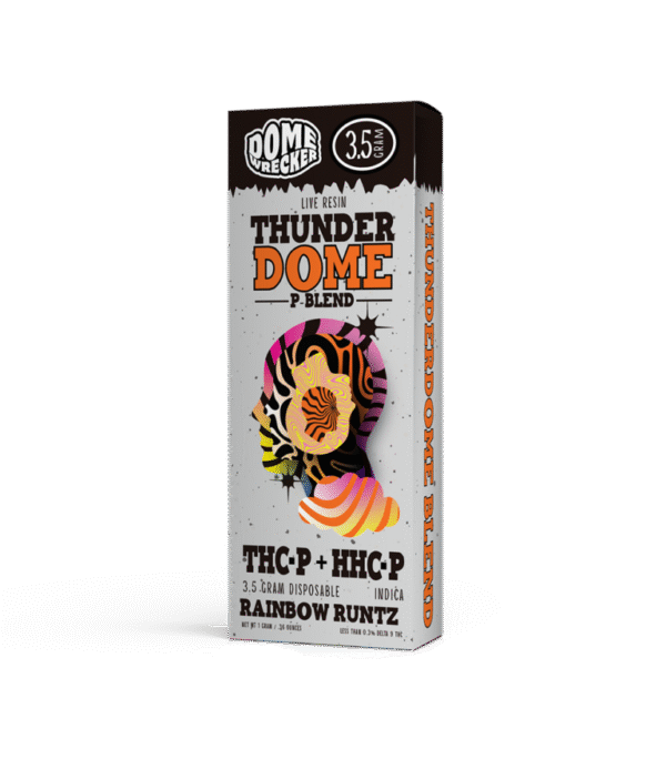 Domewrecker – ThunderDome Rainbow Runtz 3.5G Disposable (Indica)