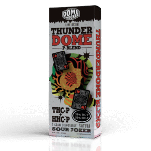 Domewrecker – ThunderDome Sour Joker 1G Disposable (Sativa)