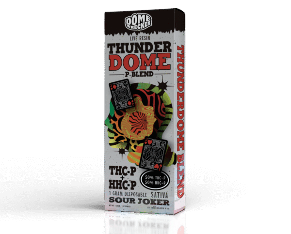 Domewrecker – ThunderDome Sour Joker 1G Disposable (Sativa)