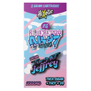 Trap’d Out Jeffrey – Blueberry AK 2G Cartridge (Sativa)