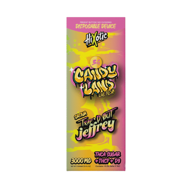 Trap’d Out Jeffrey – Candyland 3G Disposable (Sativa)