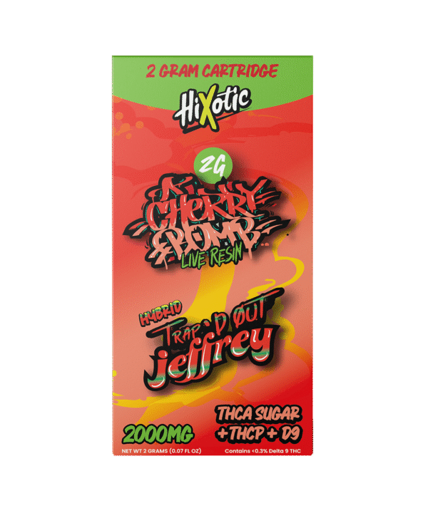 Trap’d Out Jeffrey – Cherry Bomb 2G Cartridge (Hybrid)
