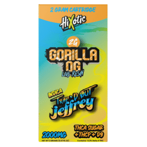 Trap’d Out Jeffrey – Gorilla OG 2G Cartridge (Indica)