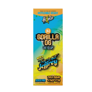 Trap’d Out Jeffrey – Gorilla OG 3G Disposable (Indica)