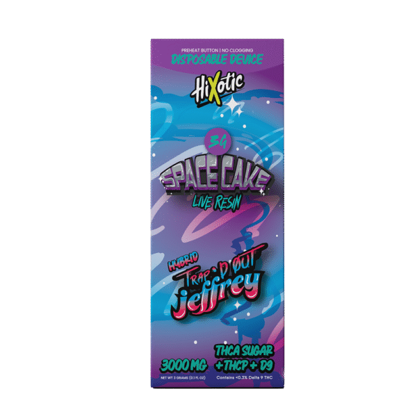 Trap’d Out Jeffrey – Space Cake 3G Disposable (Hybrid)