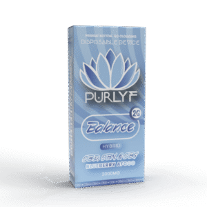 Purlyf – Targeted CBD Balance 2G Disposable (CBD+CBN+CBG) (Hybrid)