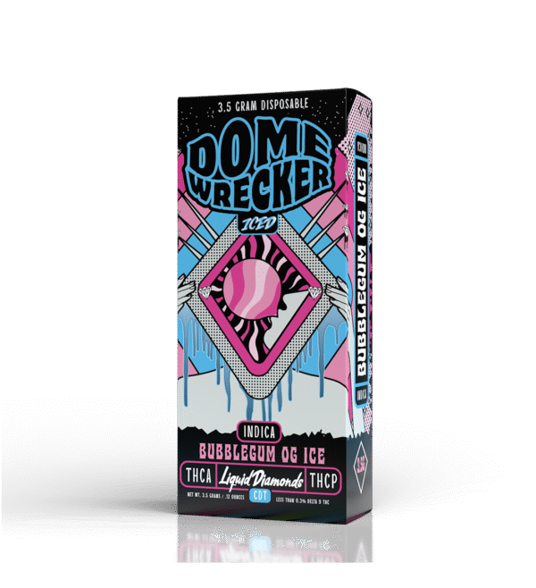 Domewrecker – Bubblegum OG Ice 3.5G Disposable (Indica)