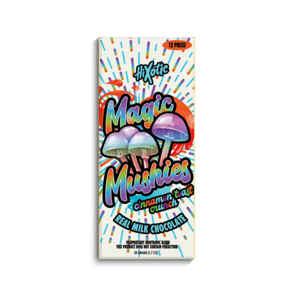 Magic Mushies – Cinnamon Toast Crunch Chocolate Bar