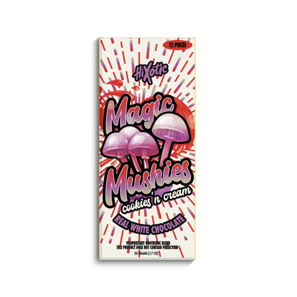 Magic Mushies – Cookies and Cream Chocolate Bar