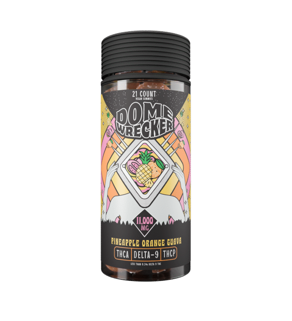 Domewrecker – Pineapple Orange Guava D9 Gummies (21ct)