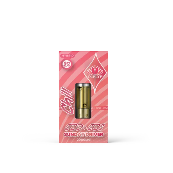 Purlyf – Sunday Driver 2G Targeted CBD Cartridge (Hybrid)