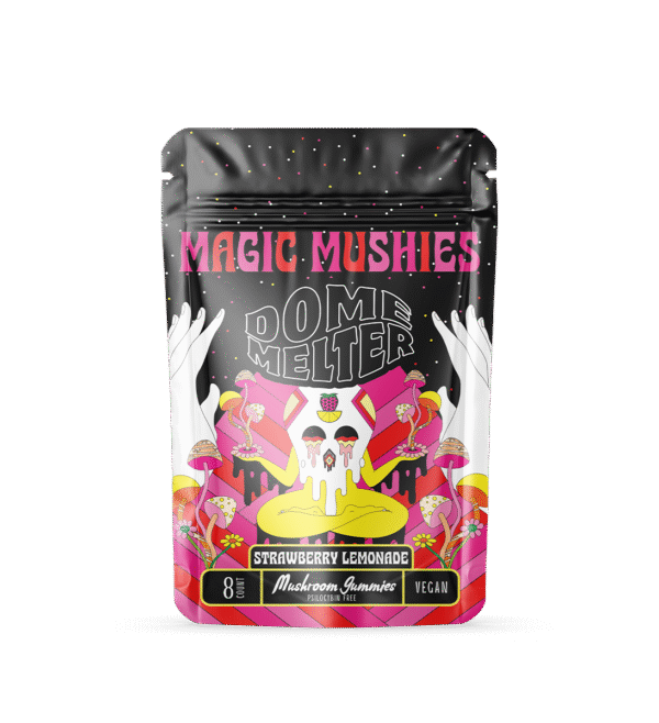 Domemelter – Strawberry Lemonade 8 Count Mushroom Gummies