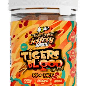 Trap’d out Jeffrey – Tigers Blood D9 + THCP Gummies (10ct)